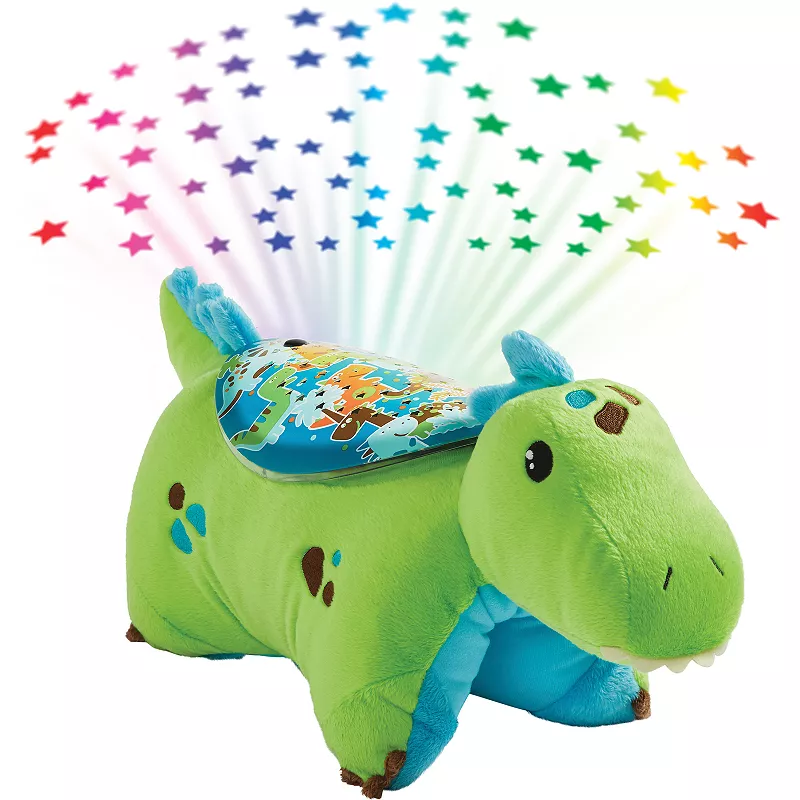 Pillow Pets Green Dinosaur Sleeptime Lite