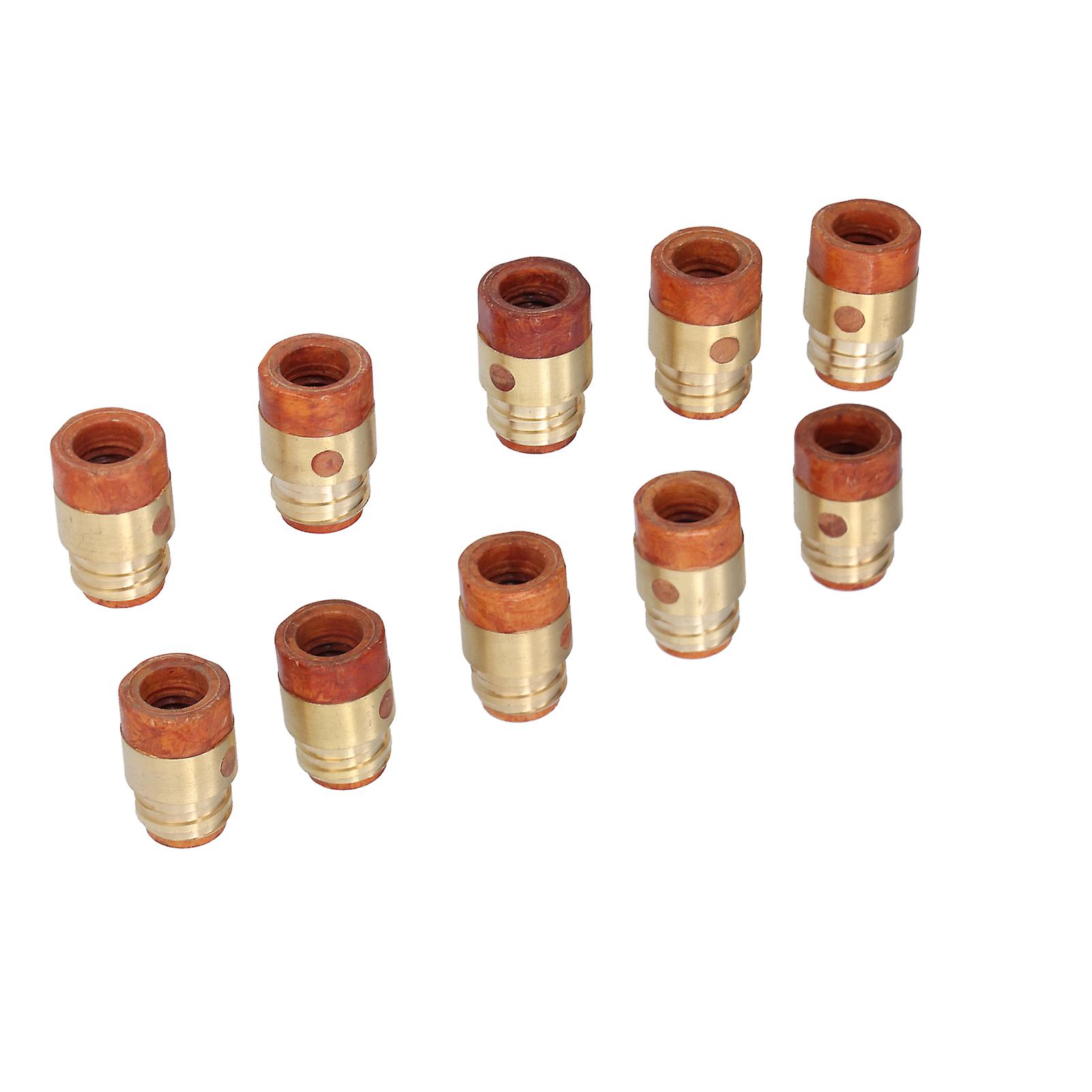 10 Pcs Diffuser Tip Long Service Life Anticorrosion Installation Easily Torch Diffuser For Welding Machine