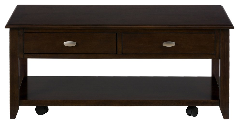 Merlot Cocktail Table   Transitional   Coffee Tables   by HedgeApple  Houzz