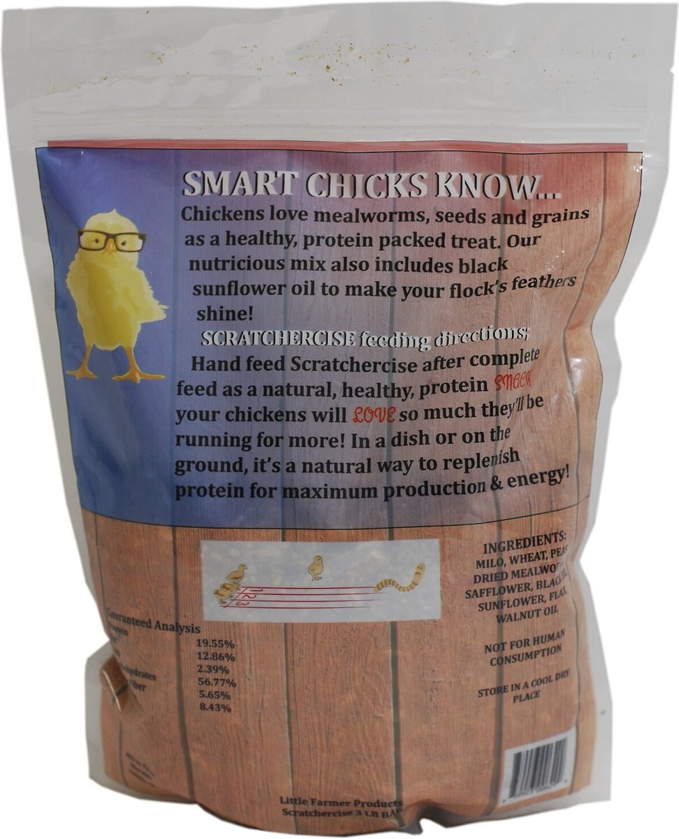 Little Farmer Products Scratchercise Chicken Treats