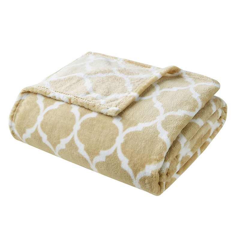 Madison Park Ogee Oversized Throw Blanket