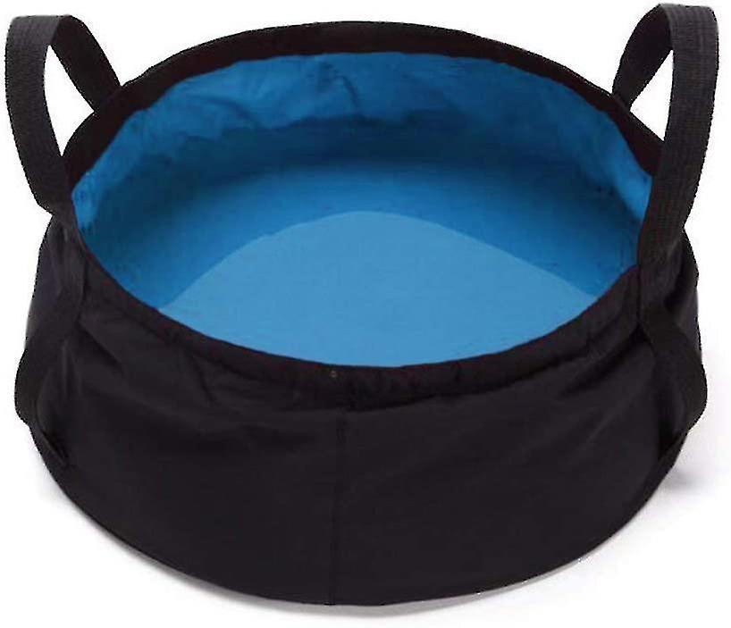 Portable Folding Bucket Bowl Multi-functional 10l Collapsible Basin For Outdoor