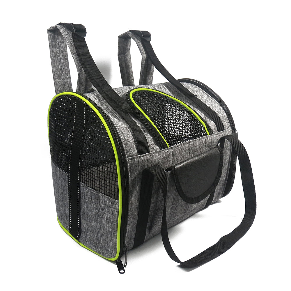 Breathable Pet Backpack Pet Carrier Bag Folding Bag Dog Out Cat Out Bag Portable Shoulder Bag