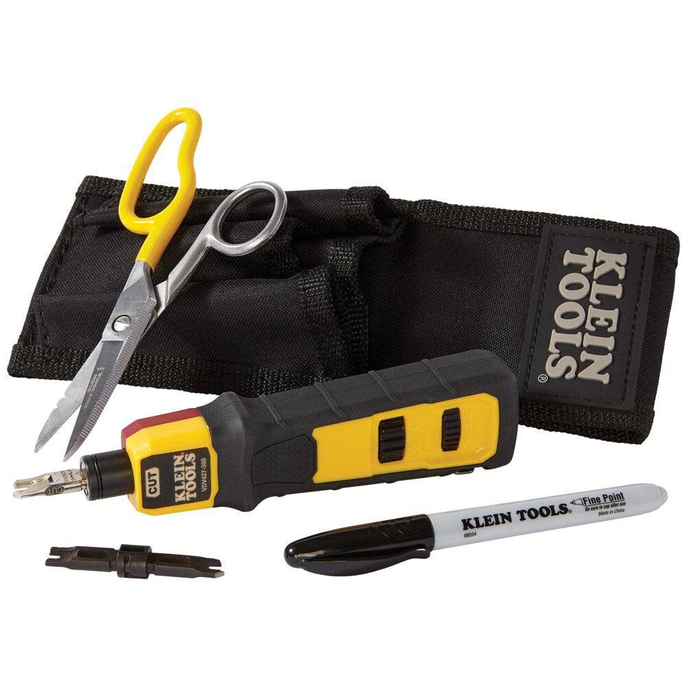 Klein Tools LAN Installer Start Kit Punchdown VDV027-813 from Klein Tools