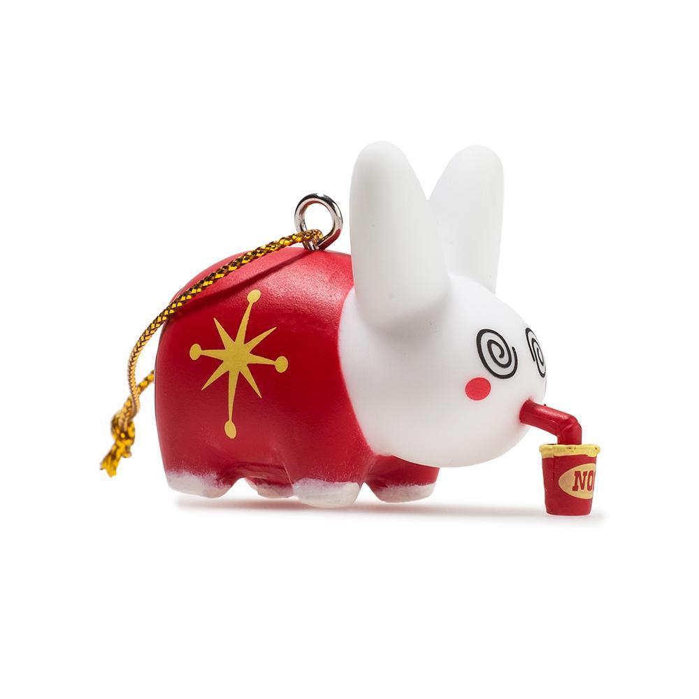 Happy Labbit Christmas Tree Ornaments 5-Pack by Frank Kozik