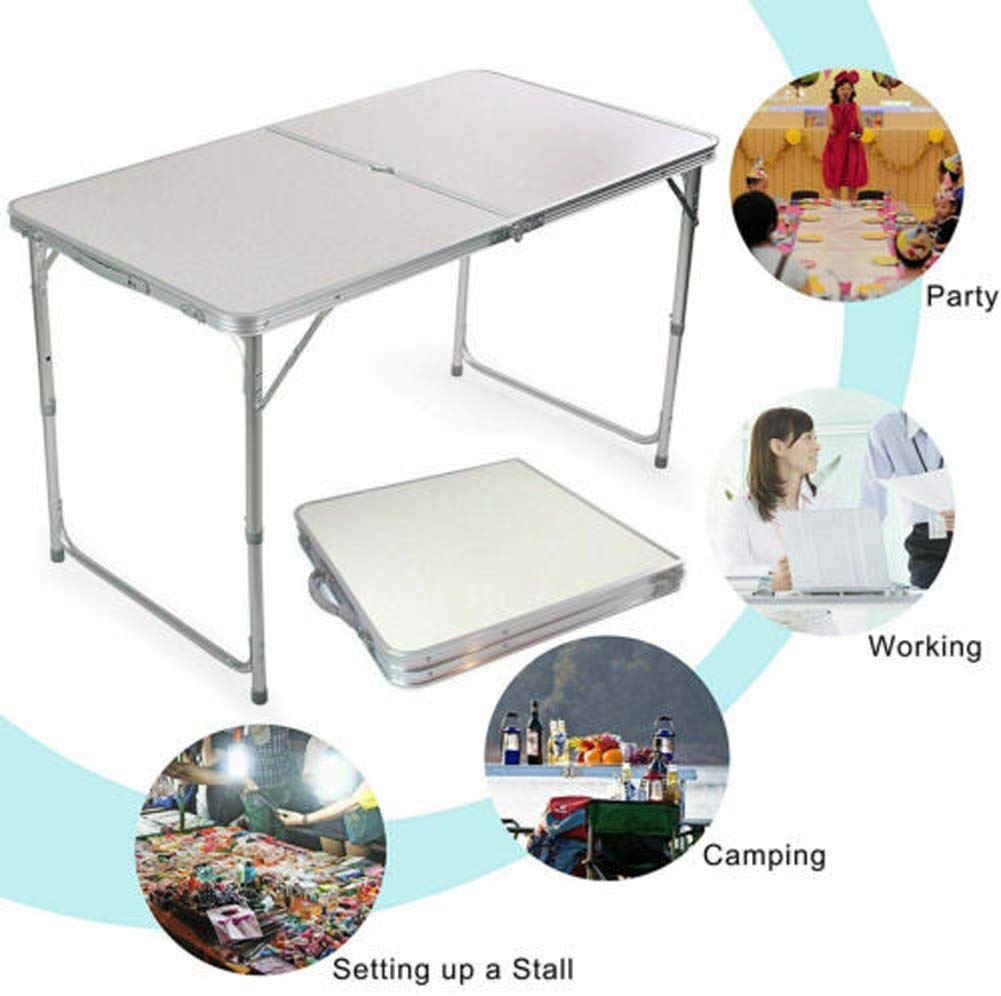 IEFIEL Aluminum Alloy Portable Folding Table for Outdoor Camping Picnic