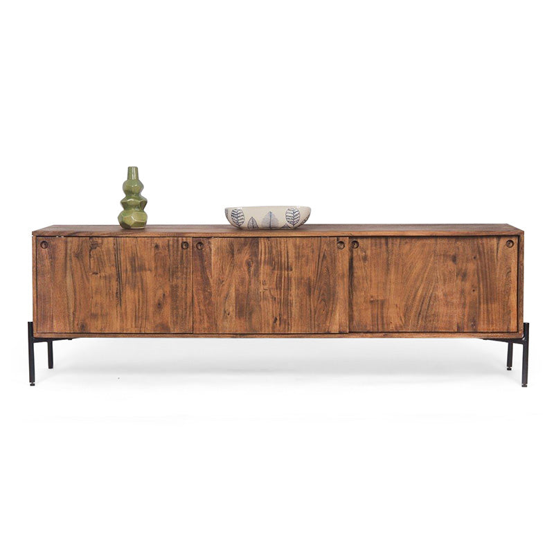 TRUDY TV Entertainment Unit -160cm Solid Acacia Wood