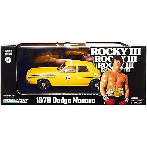 1978 Dodge Monaco Rocky III City Cab 1:43 Model Car