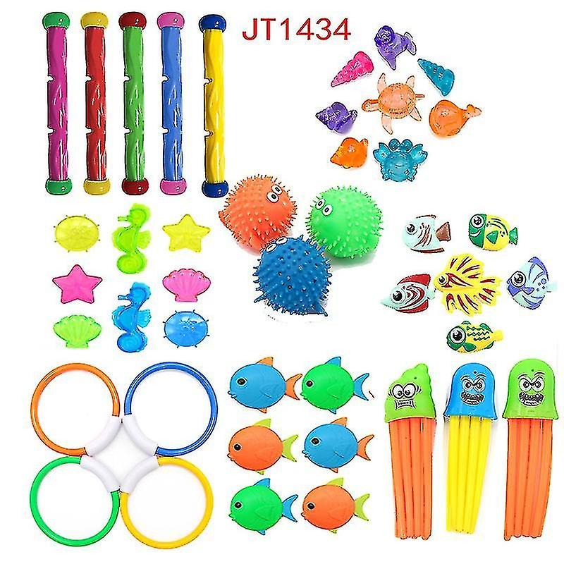 Pool Toys Diving Toys， Swimming Pool Playsets Water Fish Girls Boys Children's Toys