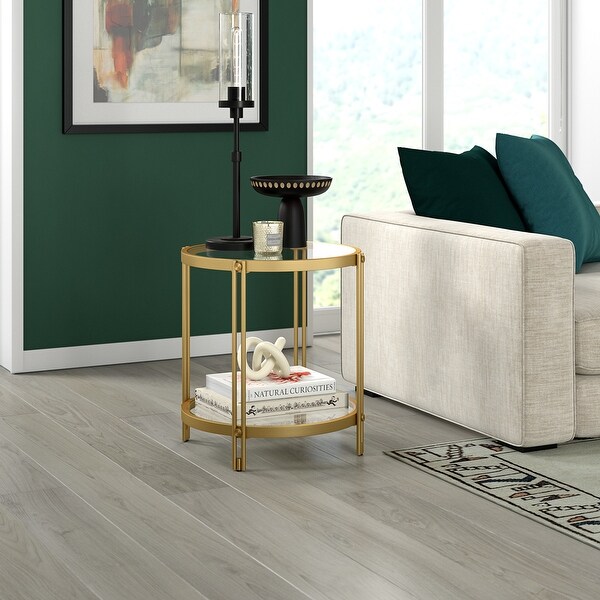 Inez 21'' Wide Round Side Table