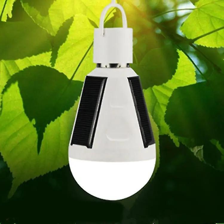 E27 Led Solar Charging Emergency Globe Lighting Lamp Bulb