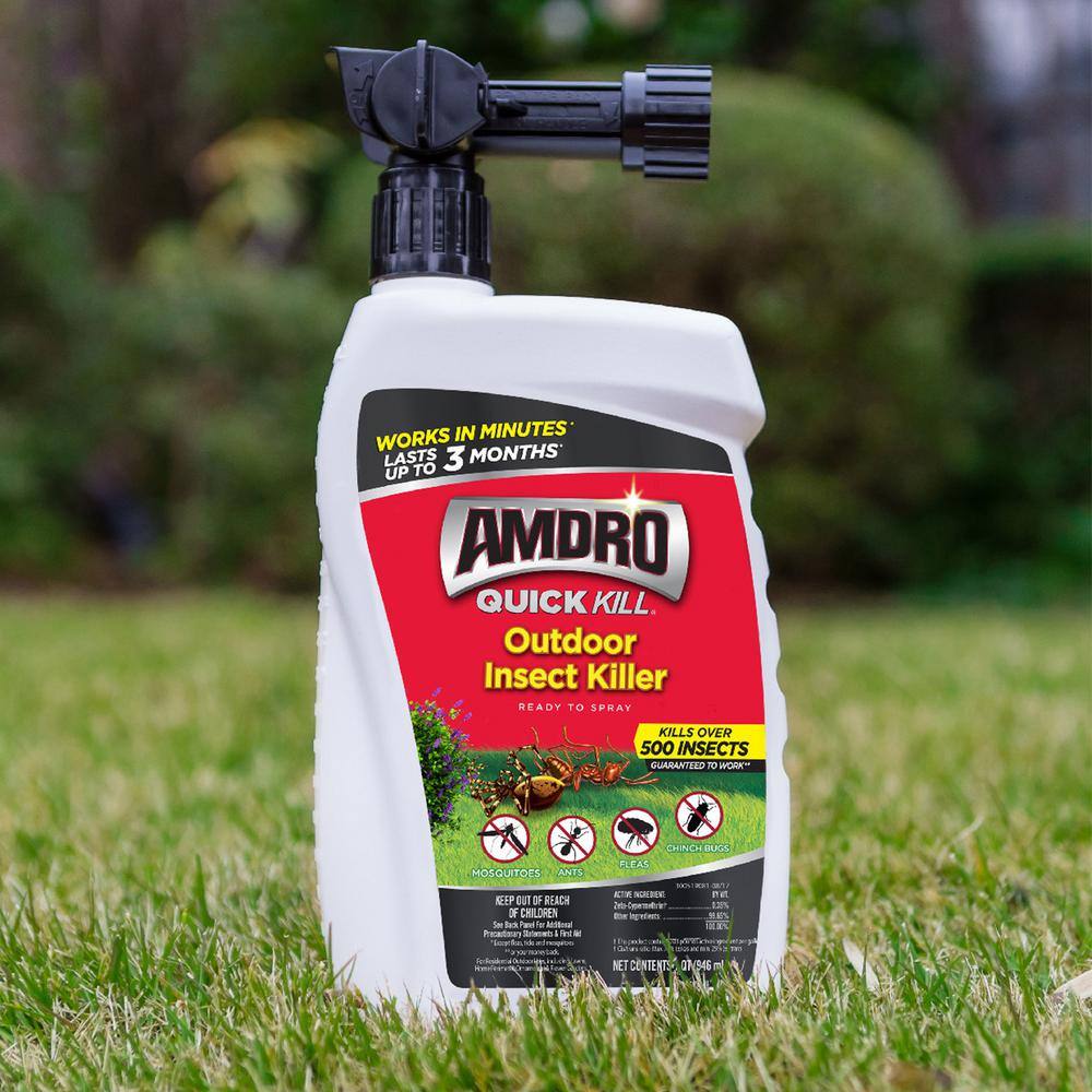 AMDRO Quick Kill 32 oz. Outdoor Insect Killer Ready-To-Spray 100522991