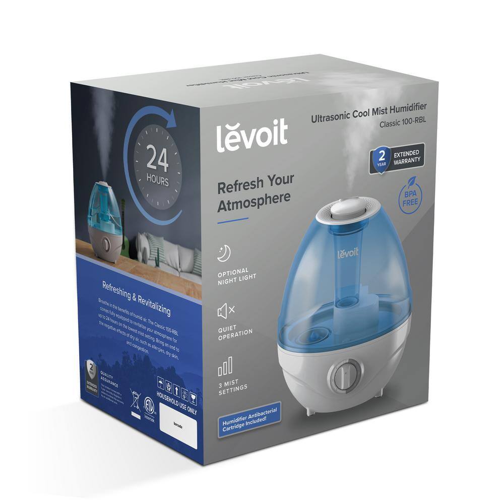 LEVOIT Ultrasonic Cool Mist Humidifier HEAPHULVNUS0016