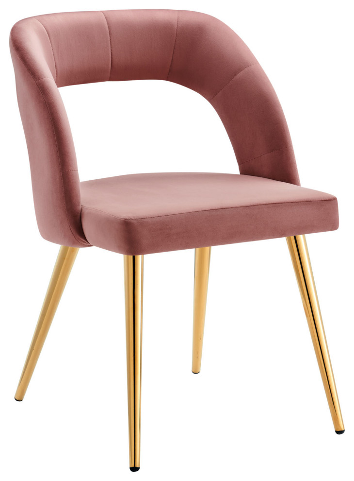 Modway Marciano Performance Velvet dining chair   Dining Chairs   by Dot  ampBo  Houzz