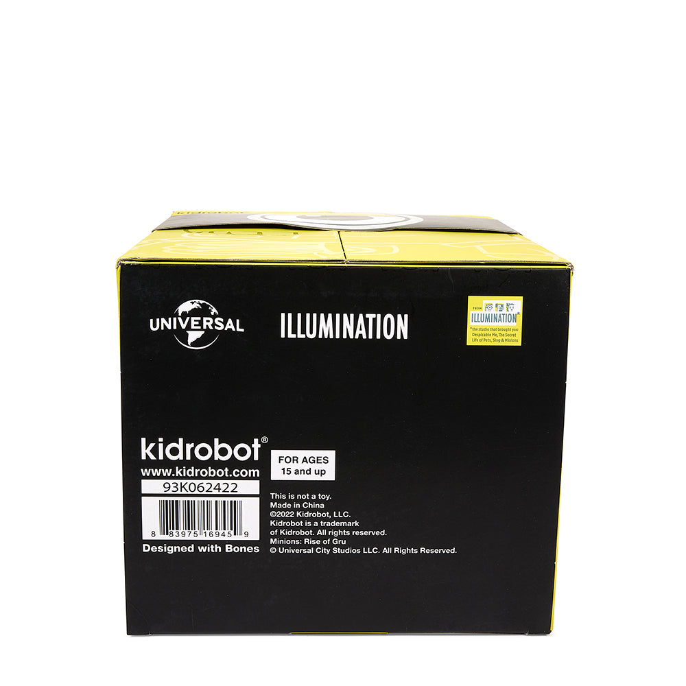 Minions Anatomy 8” Art Figure - Kidrobot.com Exclusive Black & Gold Edition