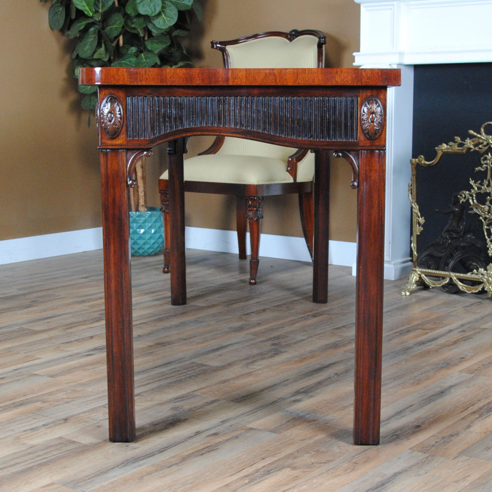 NVIN0277  Niagara Furniture  Vintage Kittinger Mahogany Console   Traditional   Console Tables   by Niagara Furniture  Houzz