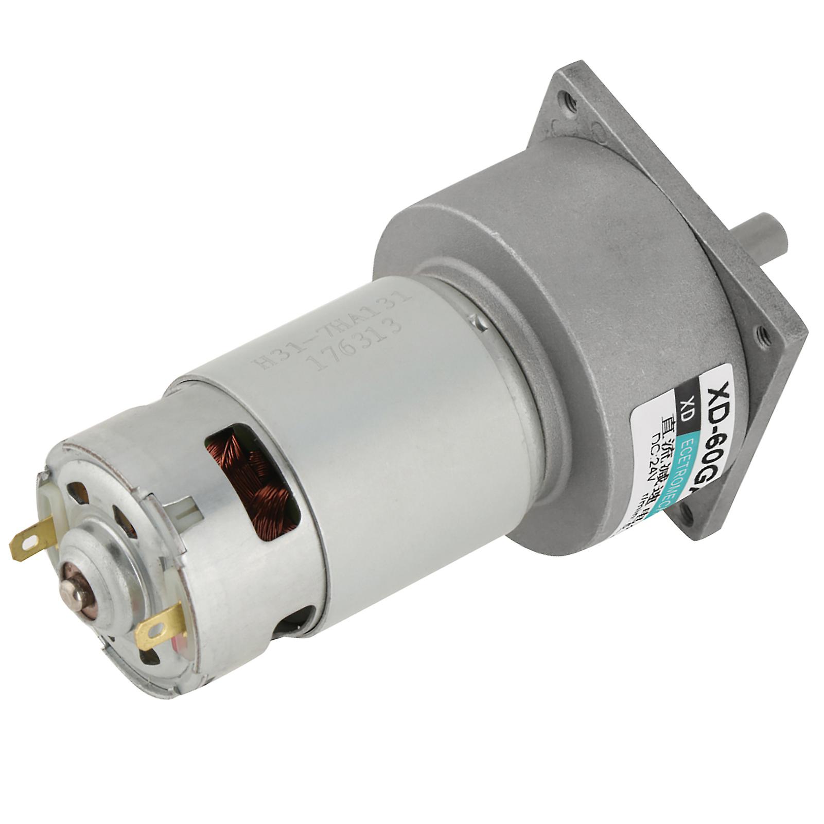 35w Micro Dc Metal Gear Motor Speed Adjustable Cw/ccw  (24v 150rpm)