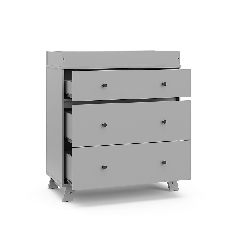 Storkcraft Beckett 3 Drawer Chest with Changing Topper