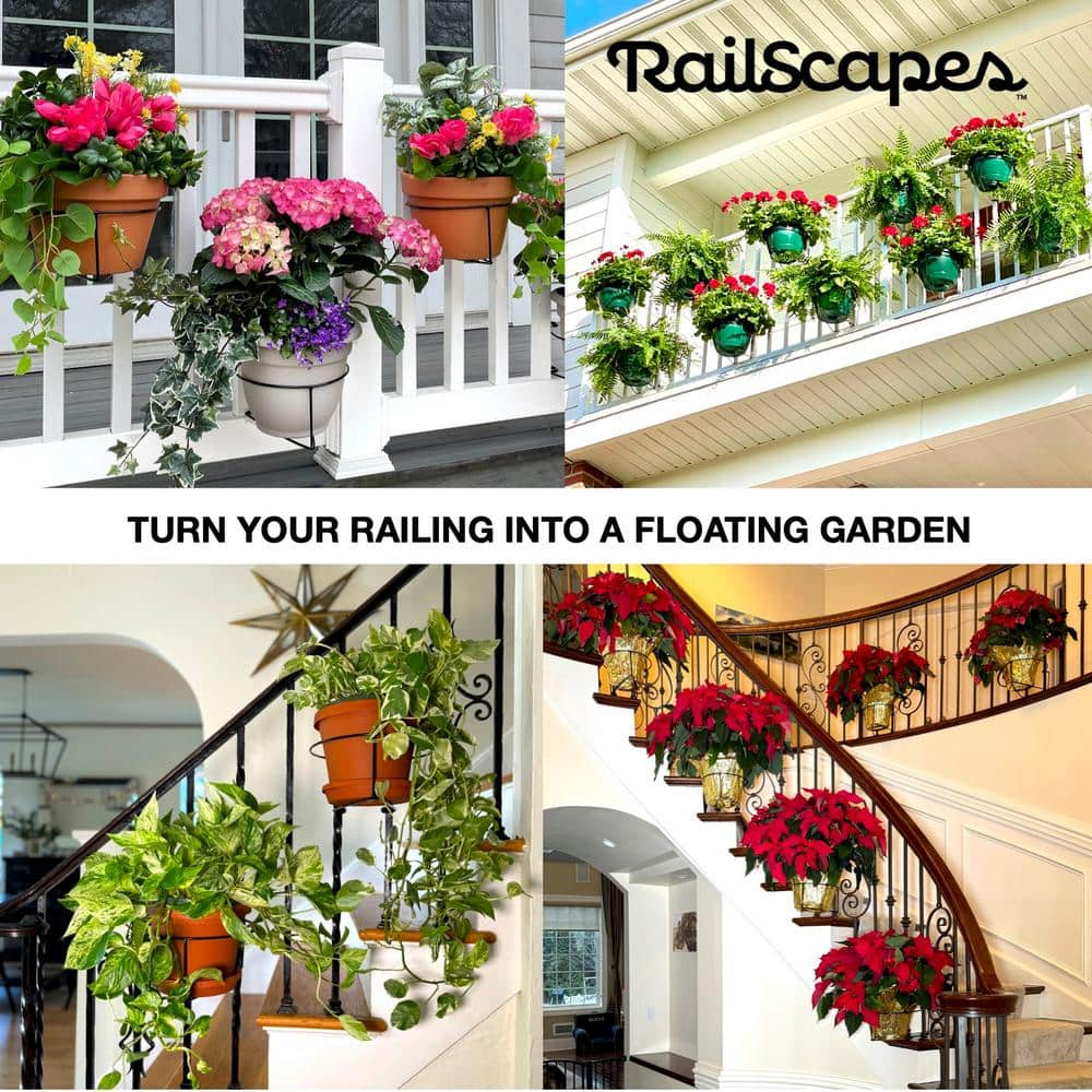 Bloem RailScapes Vertical Gardening Plant Clip for Narrow Spindles RSN1-12