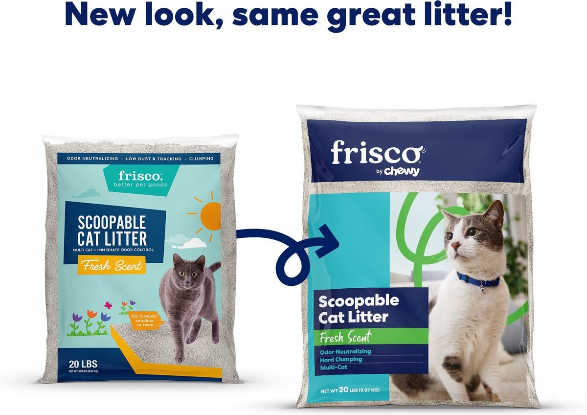 Frisco Multi-Cat Fresh Scented Clumping Clay Cat Litter