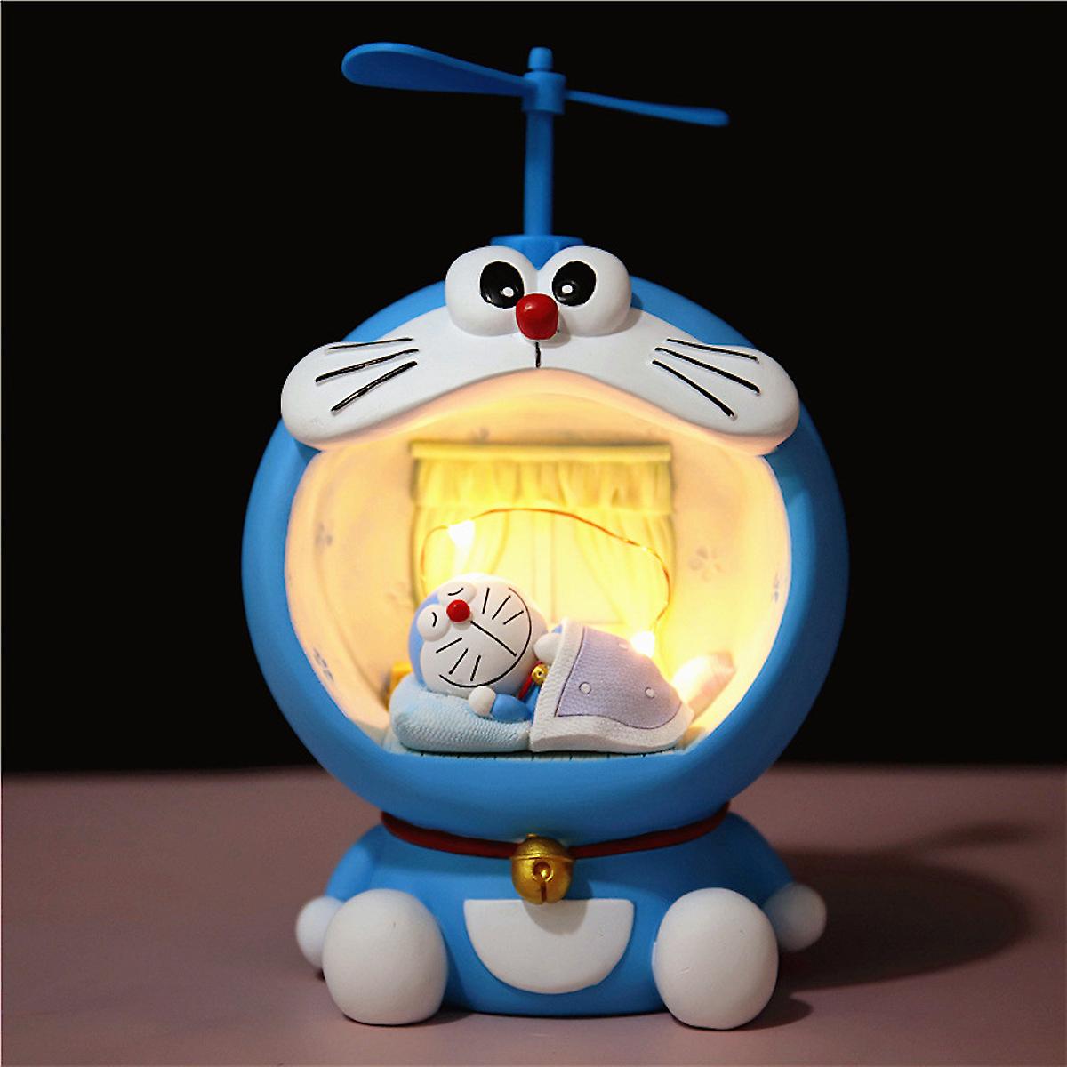 Doraemen Night Light Bedside Night Lamp Cute Kids Table Lamp Room Decoration Chirstmas Gift