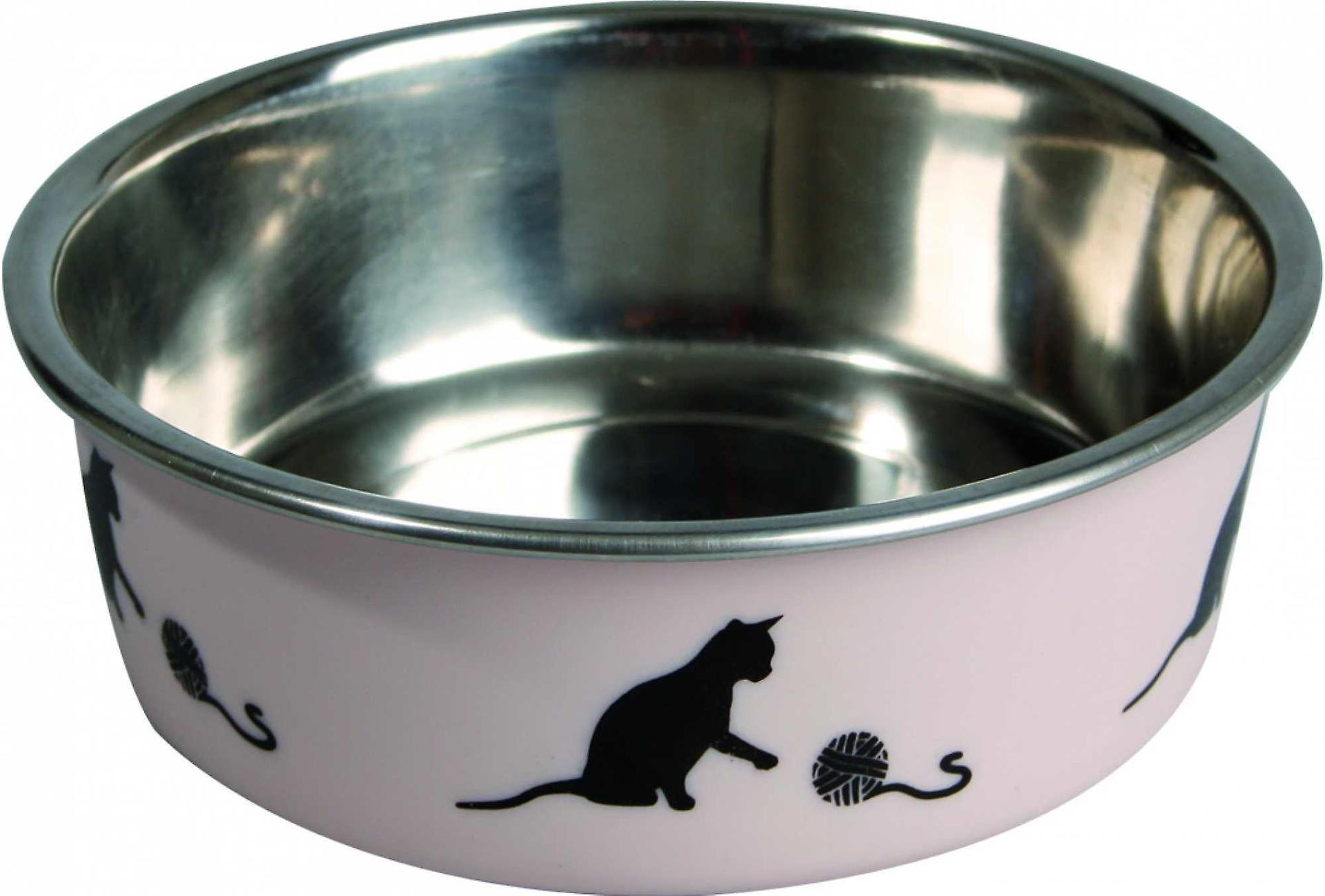 Cat Metal Bowl Feeding Bowl