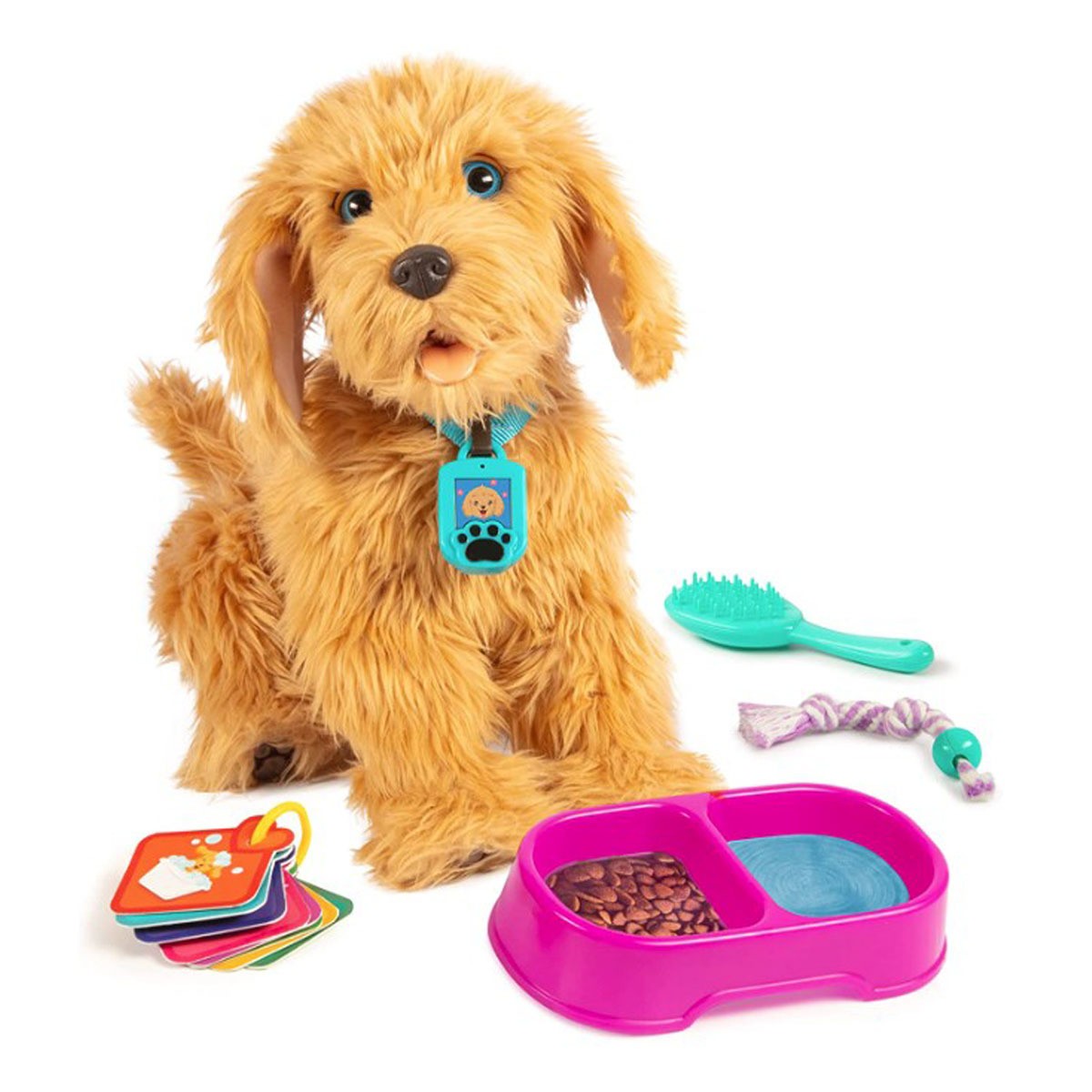 Skyrocket My Fuzzy Friend Moji Interactive Labradoodle Toy