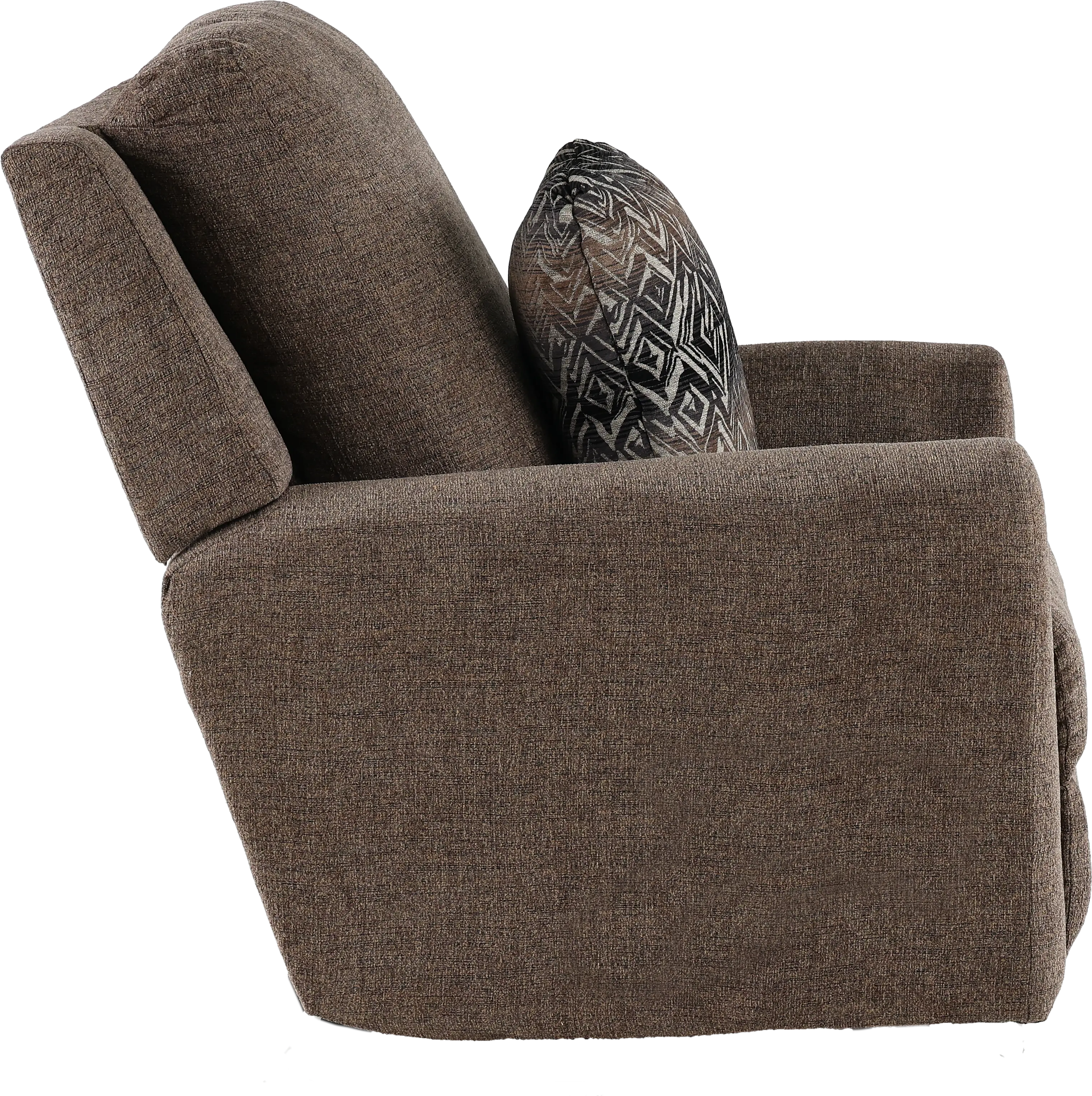 Calvin Otter Brown Wall Hugger Power Recliner