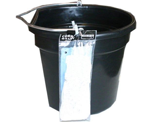 Outdoor Water Solutions Airstone Housing Bucket with 45 Foot Rope ARS0028