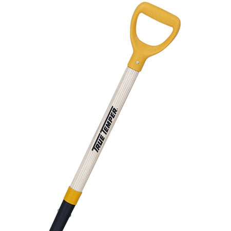 True Temper 2586000 43" Square Point Shovel With Wood Handle and Poly D-Grip