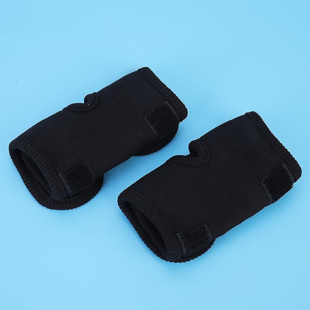 2pcs Dog Cat Leg Brace Elbow Protector Warm Knee Pads Surgery Wound Leggings Guardblack L