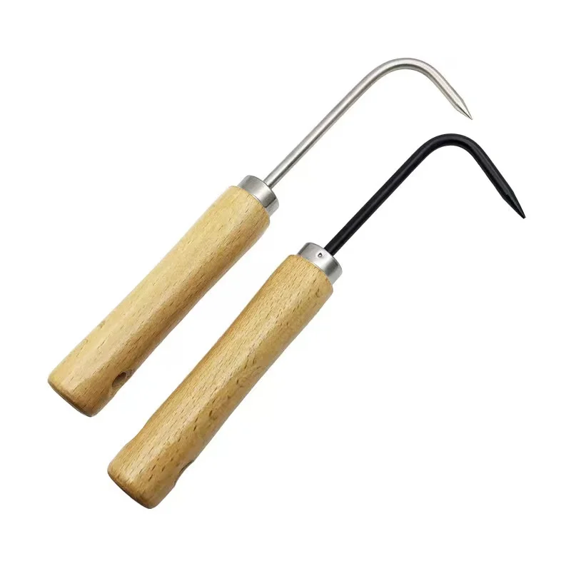 Outdoor Garden Hand Tool Digging Cultivator Single Claw Root Weeding Hook Loose Soil Hook