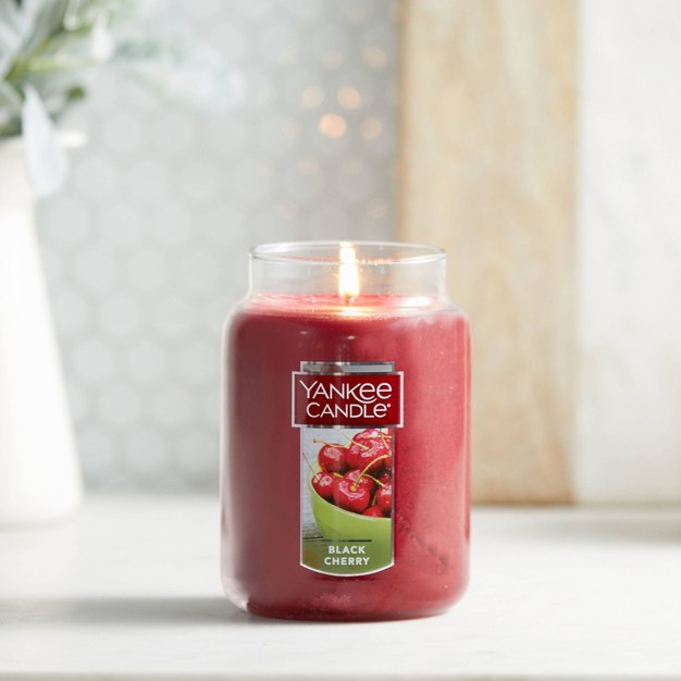 22oz Black Cherry Large Jar Candle