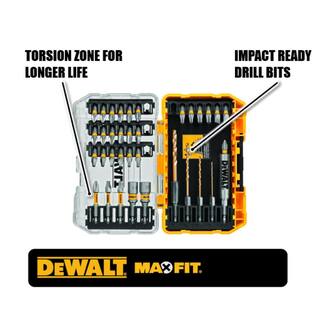 DW MAXFIT Screwdriving Drill Bit Set (40-Piece) DWAMF35