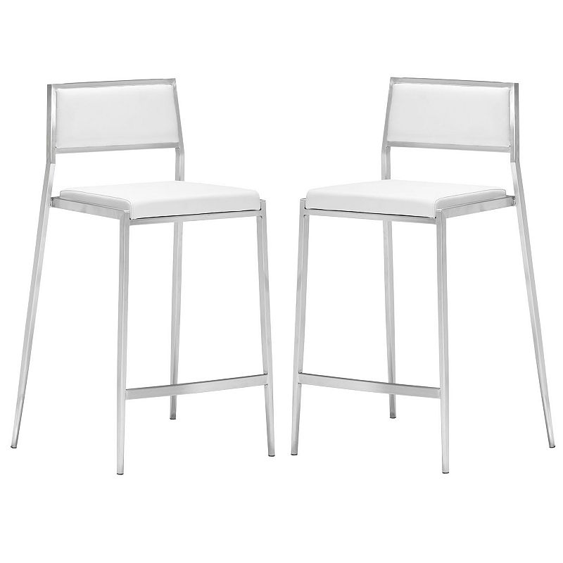 Zuo Modern 2-piece Dolemite Counter Chair Set