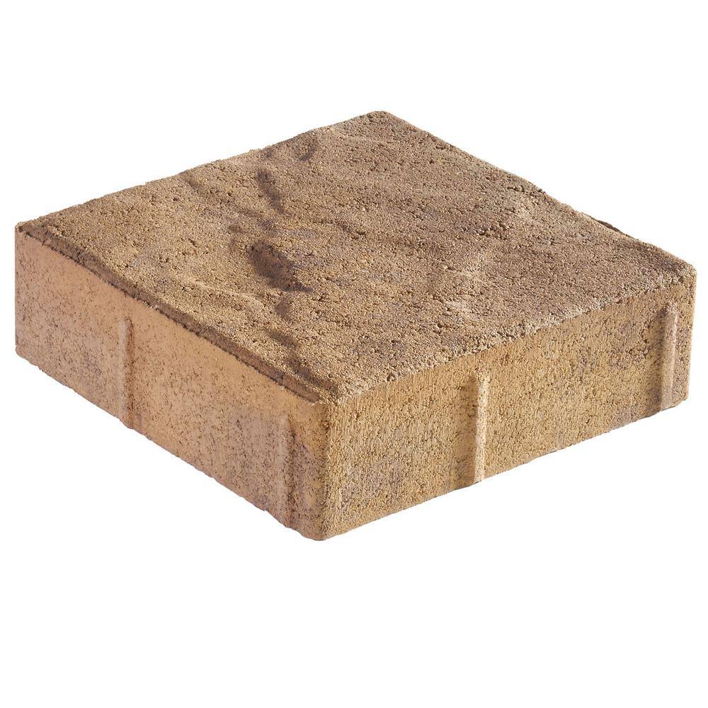 Pavestone Panorama Demi 3-pc 7.75 in. x 7.75 in. x 2.25 in. Platte River Blend Concrete Paver (240 Pcs.  103 Sq. ft.  Pallet) 36778.PRBL