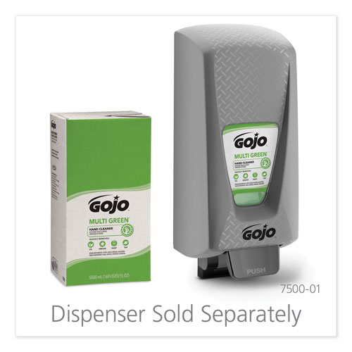 Gojo MULTI GREEN Hand Cleaner Refill | 5000mL， Citrus Scent， Green， 2