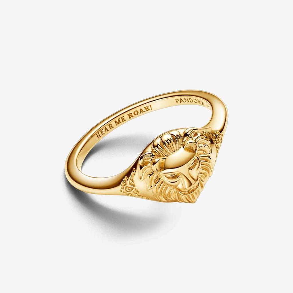 PANDORA  Game Of Thrones Lannister Lion Ring - Gold