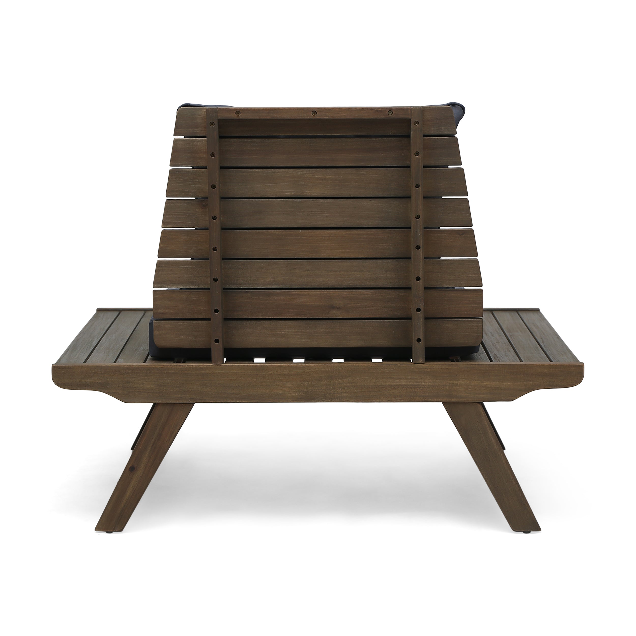 Lucy Outdoor Acacia Wood 4 Seater Chat Set