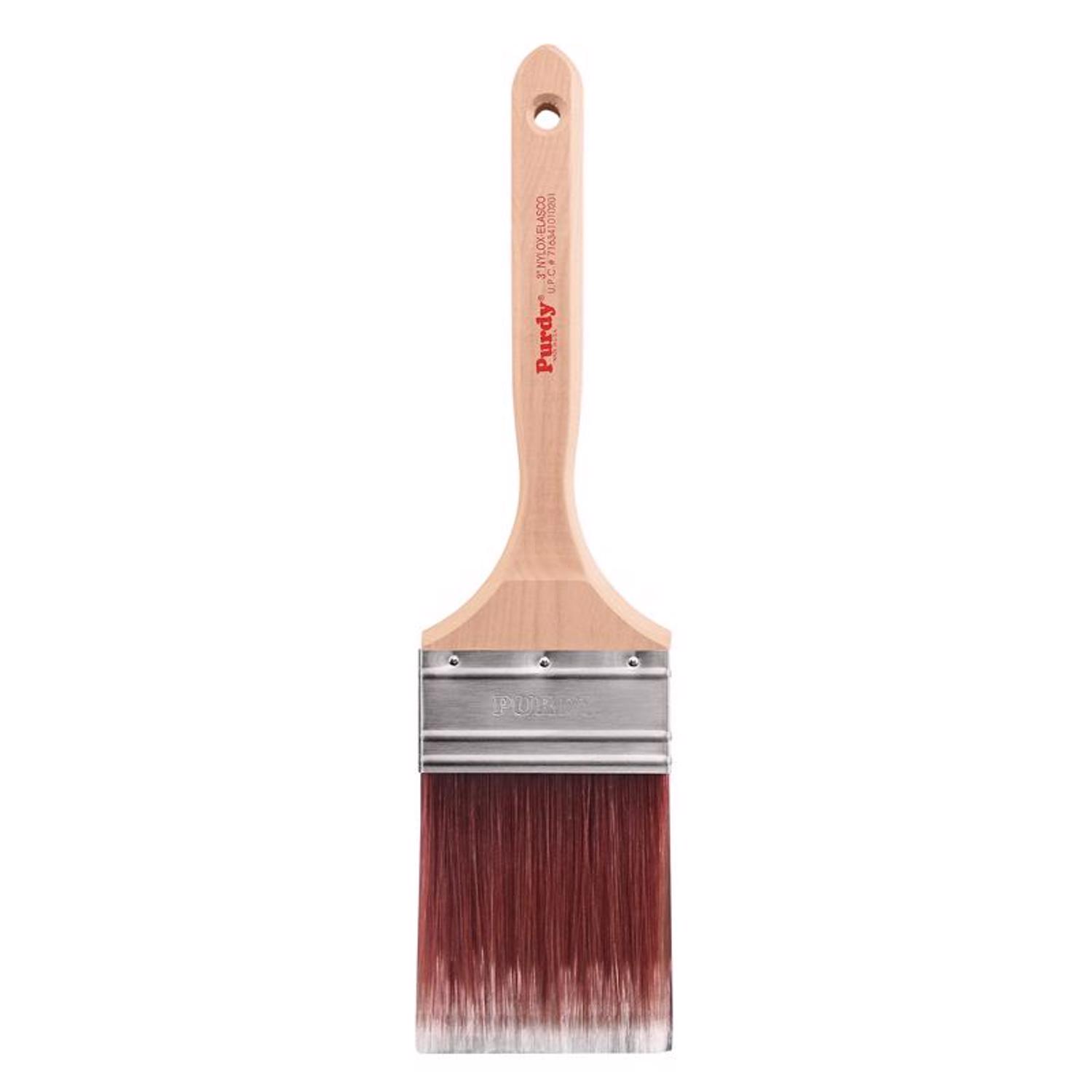 Purdy Nylox Elasco 3 in. Soft Flat Trim Paint Brush