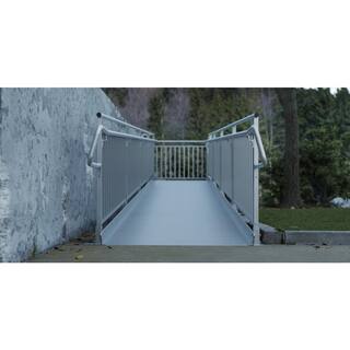 EZ-ACCESS PATHWAY HD 10 ft. Aluminum Code Compliant Modular Wheelchair Ramp System PHD S1048G