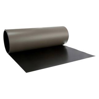 Gibraltar Building Products 14 in. x 50 ft. Terra BronzeBlack Aluminum Roll Valley Flashing A999TBBL-50-14