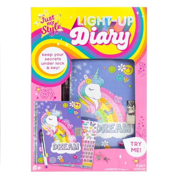 Horizon Group Just My Style Light-Up Diary