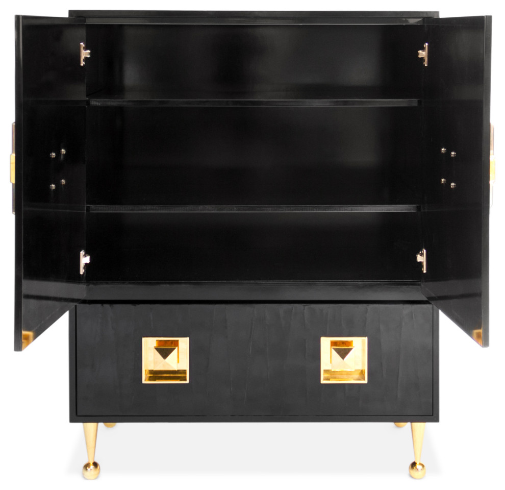 Crawford Cabinet   Midcentury   Accent Chests And Cabinets   by Jonathan Adler  Houzz