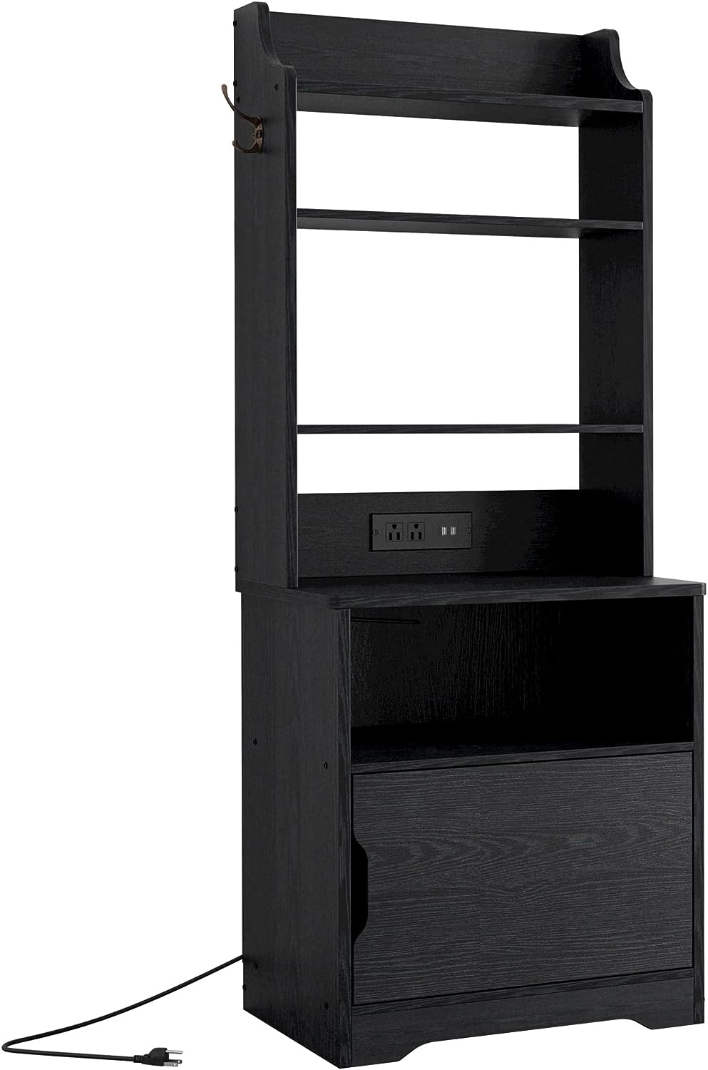 Nightstand with Charging Station, 55