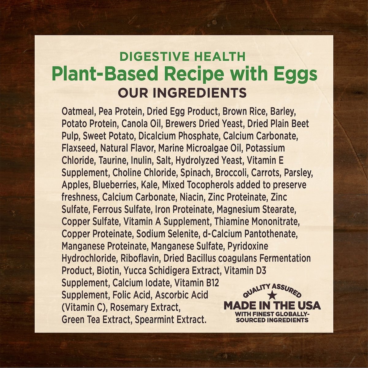 Wellness CORE Digestive Health Plant Based Recipe with Eggs Dry Dog Food