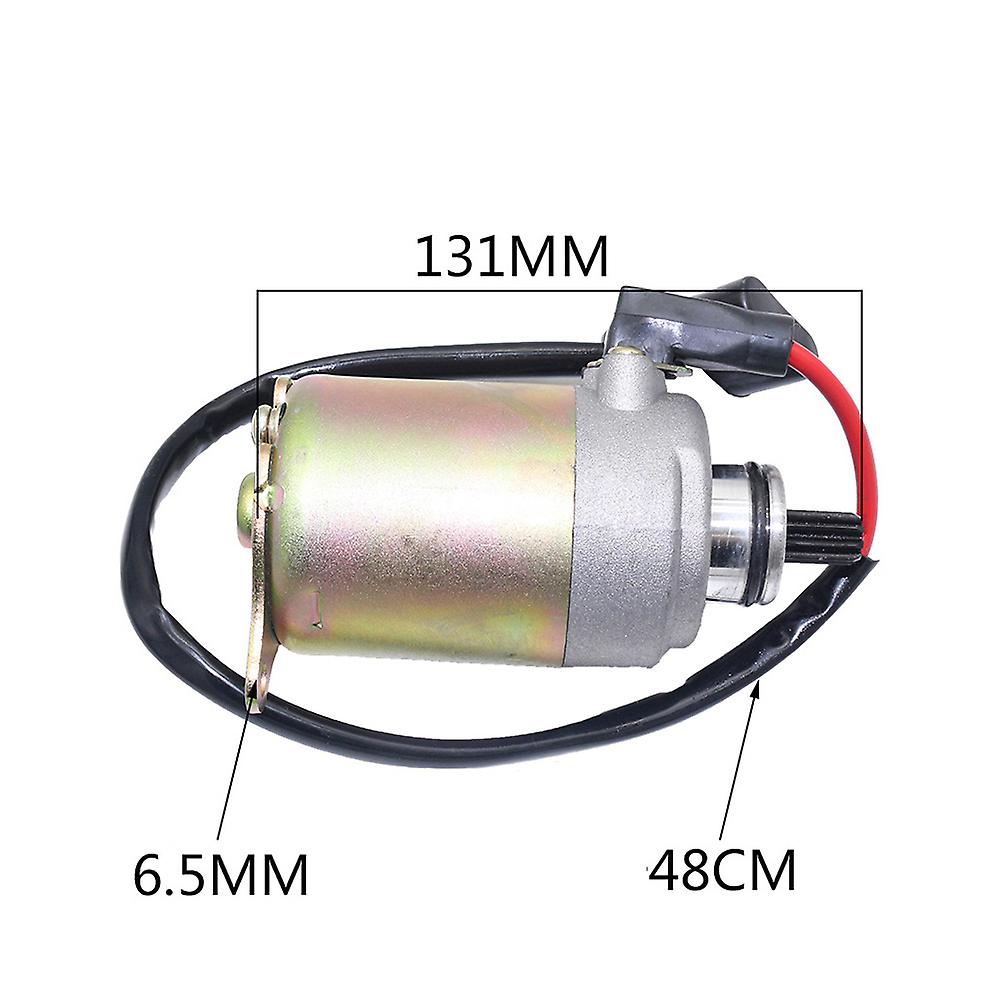 High Speed Electric Engine Motor With Line For Gy6 125cc 150cc 12 Volt Scooter Atv Go Kart