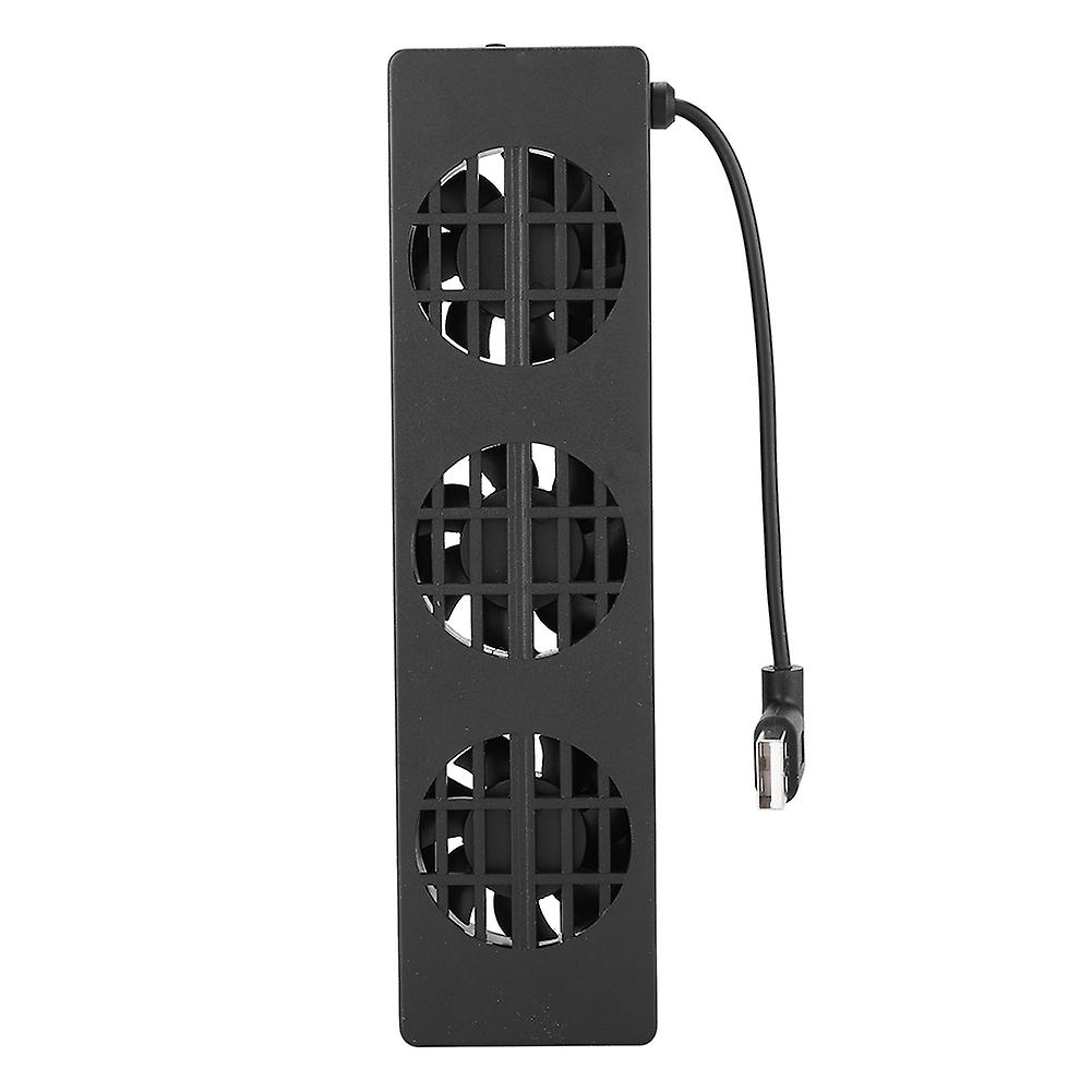 Black Cooling Fan 3*fans Cooler Host Radiator For  Switch Host Tns-1719