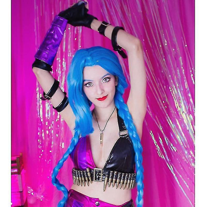 120cm Jinx Wig Jinx Braids The Loose Cannon Wig With Plaits