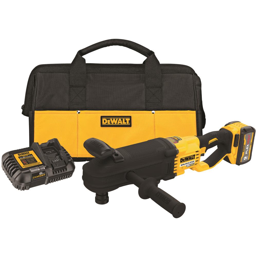 DEWALT 60V MAX Stud and Joist Drill Kit Brushless Quick-Change Chuck E-Clutch DCD471X1 from DEWALT